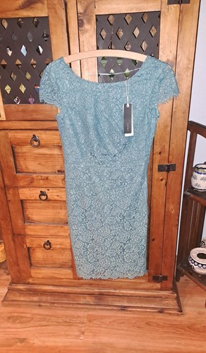 Esprit spitzen kleid - esprit, petrol