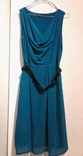 Esprit sommerkleid mit gürtel - sommerkleid,